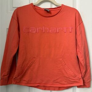 Carhartt girls coral long sleeve